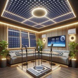 solar powered karaoke rooms