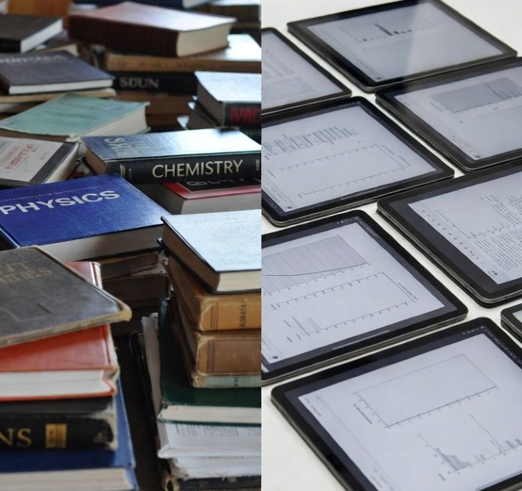 traditional textbooks vs digital textbooks in pdf.